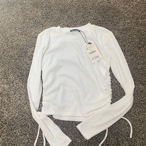 zara long sleeve top